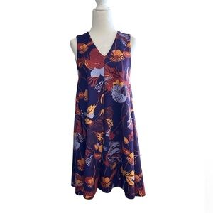 H&M floral full circle babydoll dress